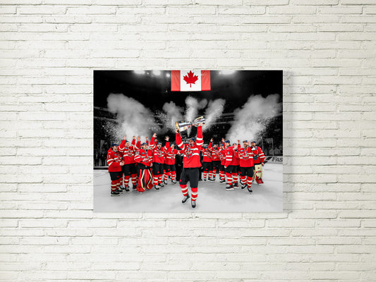 2025 4 Nations Faceoff - Canada Championship (TimeStamps) - PrintsByJE