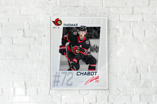 Ottawa Senators - Thomas Chabot #72 Player Portrait