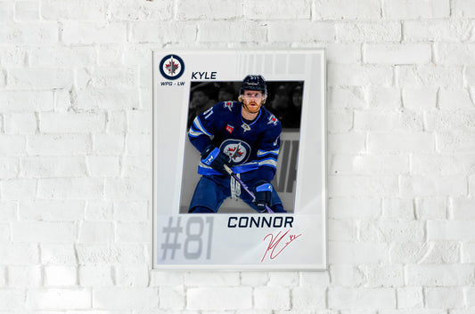 Winnipeg Jets - Kyle Connor #81 Player Portrait