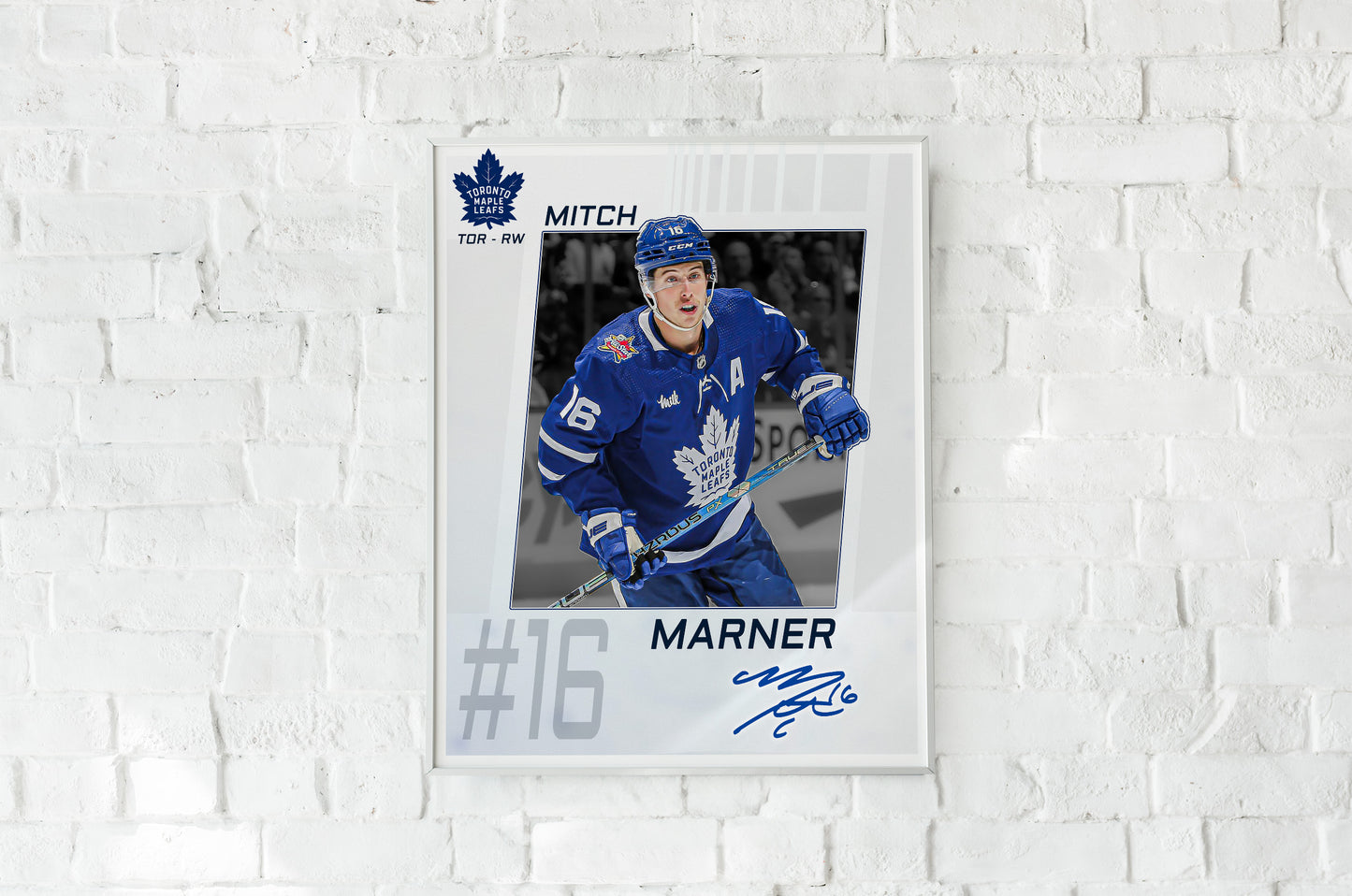 Toronto Maple Leafs - Mitch Marner #16 Player Portrait