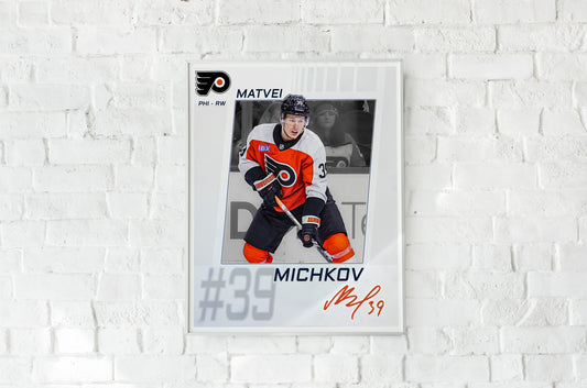 Philadelphia Flyers - Matvei Michkov #39 Player Portrait