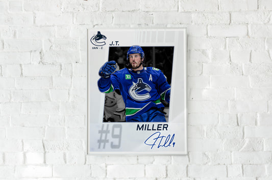 Vancouver Canucks - J.T. Miller #9 Player Portrait