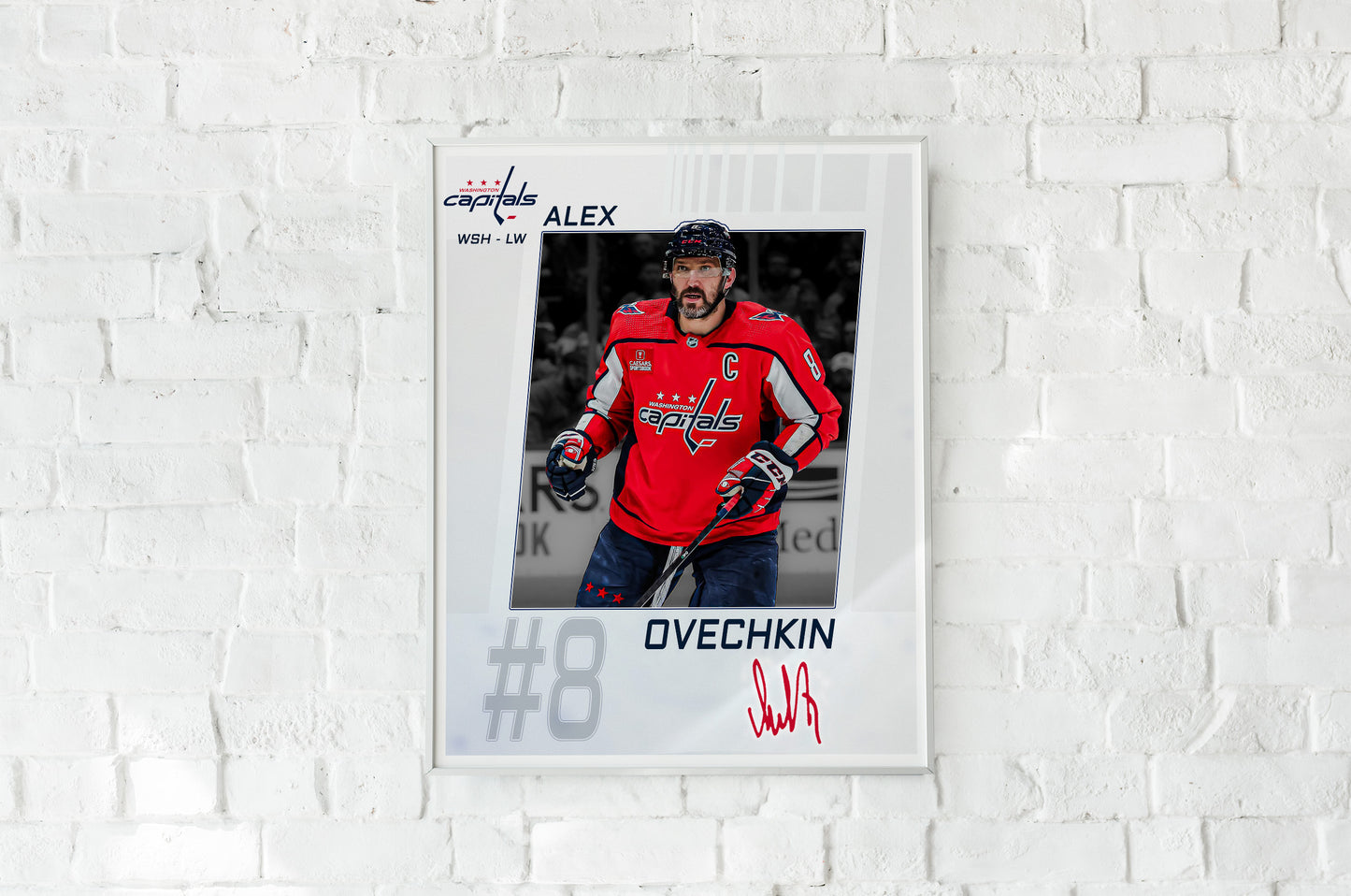 Washington Capitals - Alexander Ovechkin #8 Player Portrait