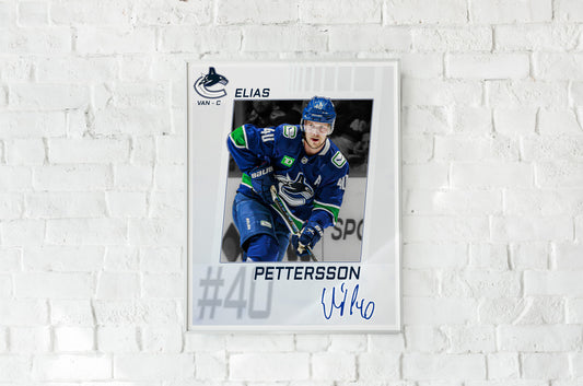 Vancouver Canucks - Elias Pettersson #40 Player Portrait