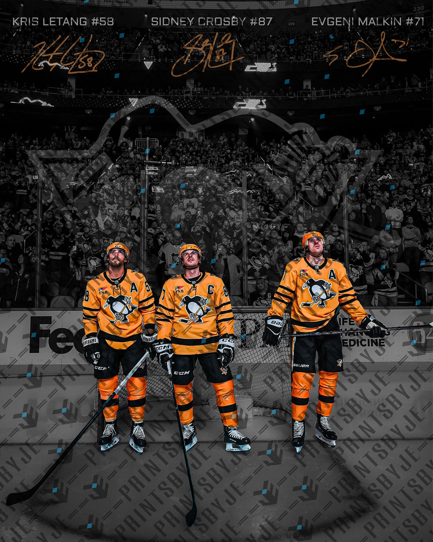 The Pittsburgh Trio (TimeStamps) - PrintsByJE